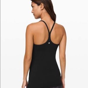 Lululemon Women's Power Y Tank Luon, Black, Size 8